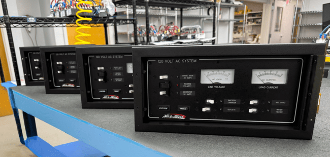 Engineered marine electrical panel concept